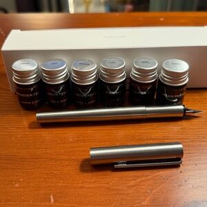 Cloth & Paper Fountain Pen with Mini Ink Set